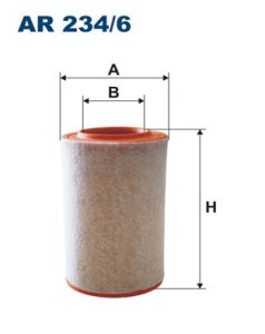 Filtr powietrza FILTRON AR234/6 