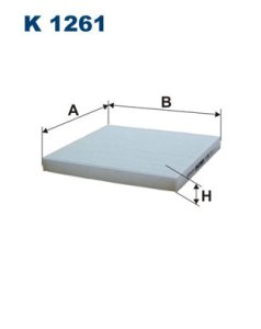 Filtr kabinowy FILTRON K1261 CU2544