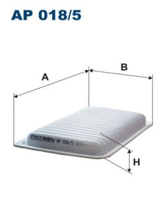 Filtr powietrza FILTRON AP018/5 17801B2010