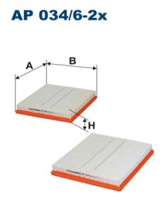 Filtr powietrza FILTRON AP034/6-2X 