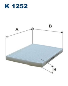 Filtr kabinowy FILTRON K1252 