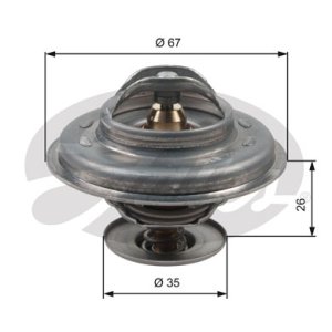 Termostat GATES TH11687G1 11531721002