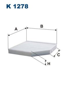 Filtr kabinowy FILTRON K1278 CU2450