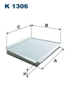 Filtr kabinowy FILTRON K1306 CU34611