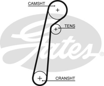 Pasek rozrządu GATES 5652XS 4111337