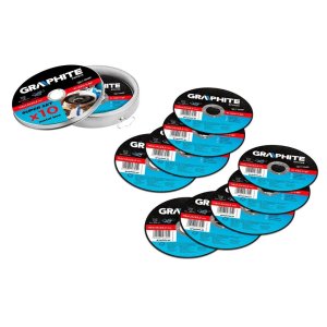 TARCZA TNĄCA DO METALU 115 X 1.0 X 22.2 MM, 41 A60-T-BF, 10 SZT.