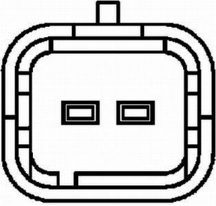 Czujnik położenia wału HELLA 6PU 009 163-431 19207P