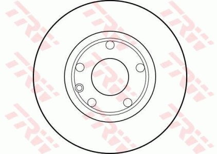 Tarcza hamulcowa TRW DF1596 701615301D