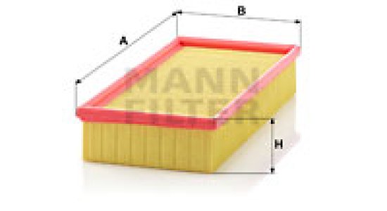 Filtr powietrza MANN-FILTER C33156 