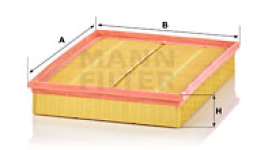 Filtr powietrza MANN-FILTER C33189 
