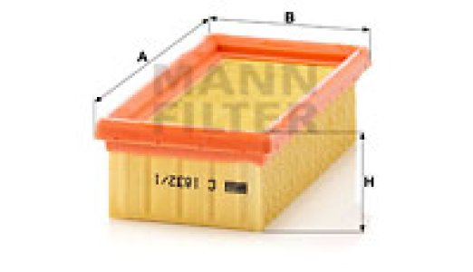 Filtr powietrza MANN-FILTER C1832/1 C18321