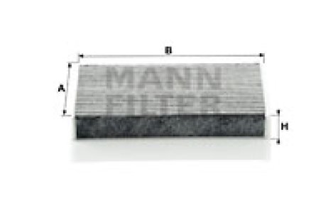 Filtr kabinowy MANN-FILTER CUK1611 
