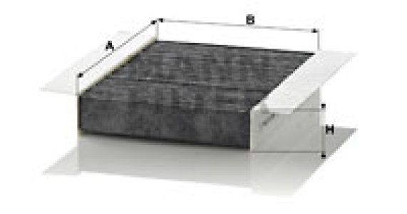 Filtr kabinowy MANN-FILTER CUK1820-2 CUK18202