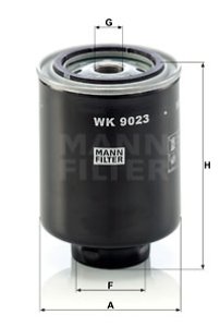 Filtr paliwa MANN-FILTER WK9023Z 