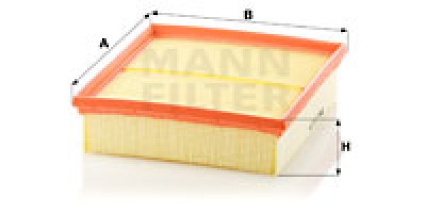 Filtr powietrza MANN-FILTER C22020 