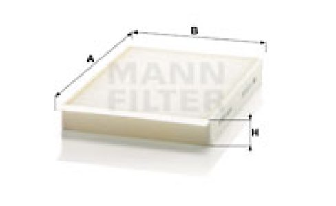 Filtr kabinowy MANN-FILTER CU25002 