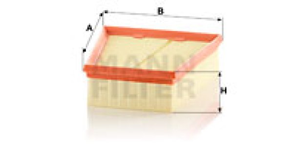 Filtr powietrza MANN-FILTER C2512 