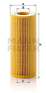 Filtr oleju MANN-FILTER HU721WKIT 