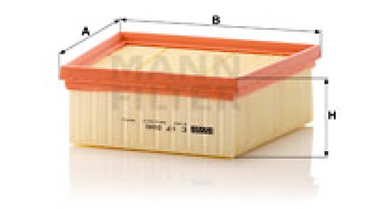 Filtr powietrza MANN-FILTER C17006 