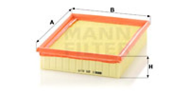 Filtr powietrza MANN-FILTER C25015 