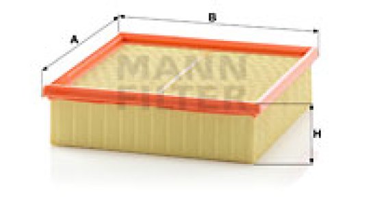 Filtr powietrza MANN-FILTER C22117 