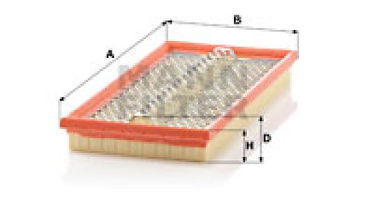 Filtr powietrza MANN-FILTER C3388 