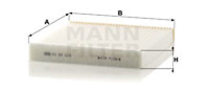 Filtr kabinowy MANN-FILTER CU22013 
