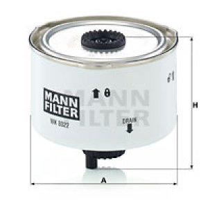 Filtr paliwa MANN-FILTER WK8022X WK8022