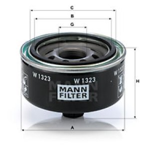 Filtr oleju MANN-FILTER W1323 