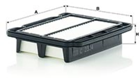 Filtr powietrza MANN-FILTER C2324 