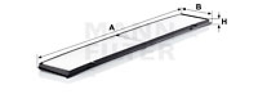 Filtr kabinowy MANN-FILTER CU8430 