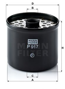 Filtr paliwa MANN-FILTER P917X 