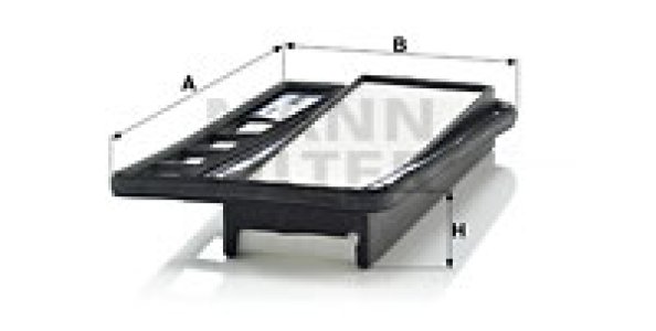 Filtr powietrza MANN-FILTER C3118 