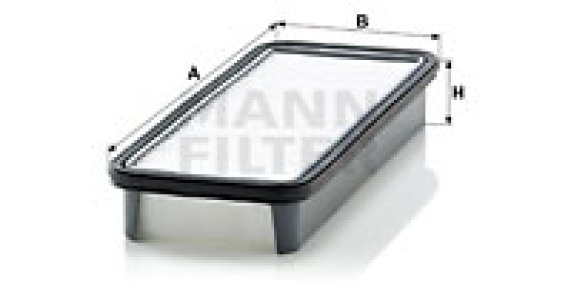 Filtr powietrza MANN-FILTER C3126 