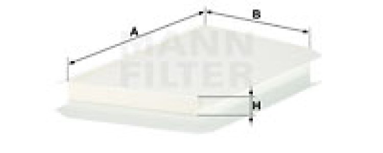 Filtr kabinowy MANN-FILTER CU3461 