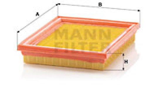 Filtr powietrza MANN-FILTER C2237 
