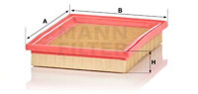 Filtr powietrza MANN-FILTER C2244 