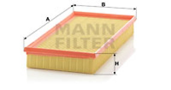 Filtr powietrza MANN-FILTER C35124 