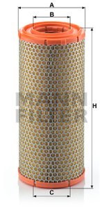 Filtr powietrza MANN-FILTER C16247/1 C162471