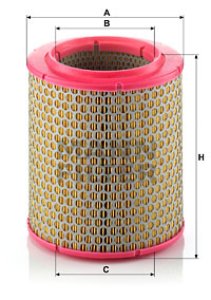 Filtr powietrza MANN-FILTER C17129 