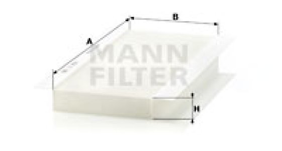 Filtr kabinowy MANN-FILTER CU3554 