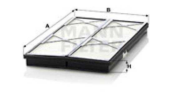 Filtr kabinowy MANN-FILTER CU3759 