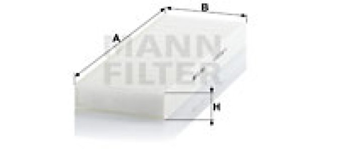 Filtr kabinowy MANN-FILTER CU3869 