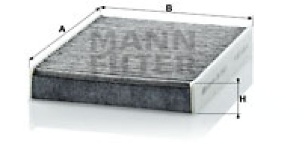 Filtr kabinowy MANN-FILTER CUK2433 