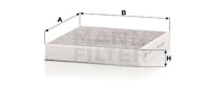 Filtr kabinowy MANN-FILTER CUK2440 CU2440