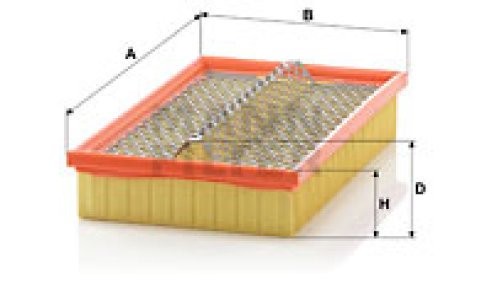 Filtr powietrza MANN-FILTER C29126/2 C291262