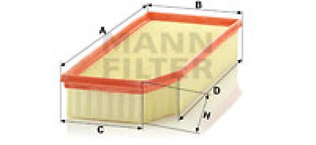 Filtr powietrza MANN-FILTER C38145 