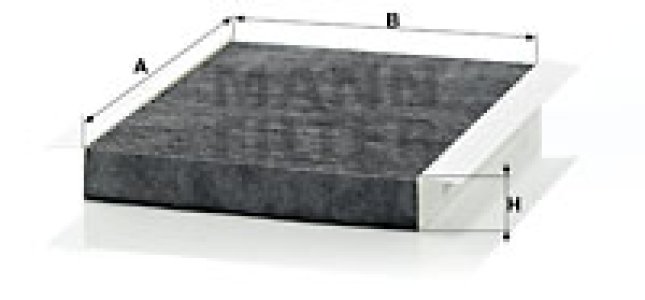 Filtr kabinowy MANN-FILTER CUK2680 