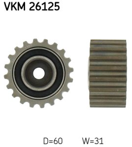 Rolka prowadząca SKF VKM 26125 7700107249