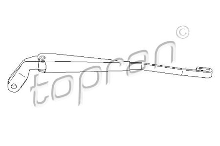 RAMIE WYCIERACZKI VW GOLF III TYL